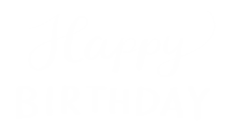 Happy Birthday Sticker
