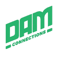 DamConnections logo dc amsterdam damconnections Sticker