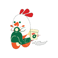 Sticker by Borenos Fried Chicken
