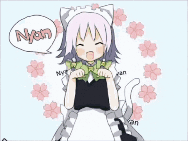 Happy Cat Tail GIF