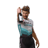 BORA-hansgrohe celebrating peter bora sagan Sticker
