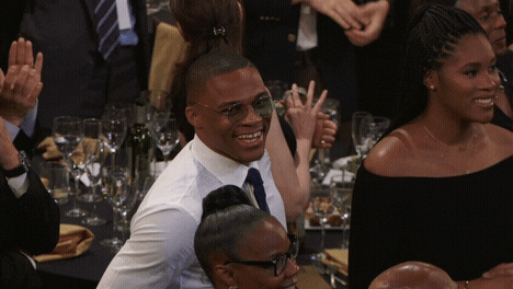 Happy Russell Westbrook GIF by NBA