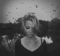 sad black and white GIF by François Dejardin