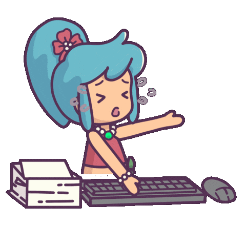 Sad Work From Home Sticker by Castaways