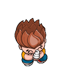 Hair Jump Sticker by Chiquinho Sorvetes