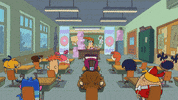 high five bunsen is a beast GIF by Nickelodeon