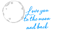 Moon Sky Sticker by Creaciones Innovadoras