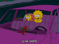 happy lisa simpson GIF