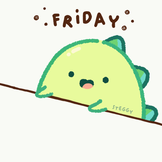 Friday Weekend GIF by Steggy