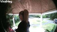 Storm Gives Wife a Good Scare
