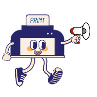 Print Announcement Sticker