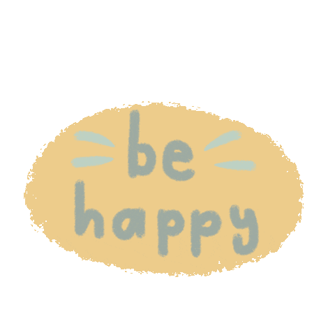 Happy Words Sticker