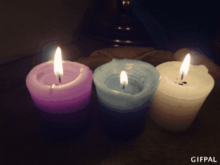fire candle GIF