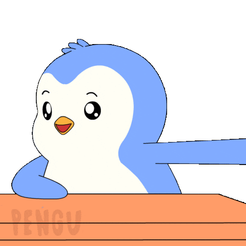 Happy I Love You Sticker by Pudgy Penguins
