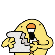 Bird No Sticker by ぴょろりんちょ（ひよこ人間ぴよ）