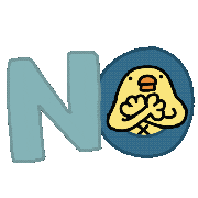 Bird No Sticker by ぴょろりんちょ（ひよこ人間ぴよ）