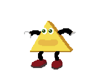 Pixel Art Dancing Sticker