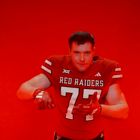 Elias Gillen GIF by Texas Tech Football