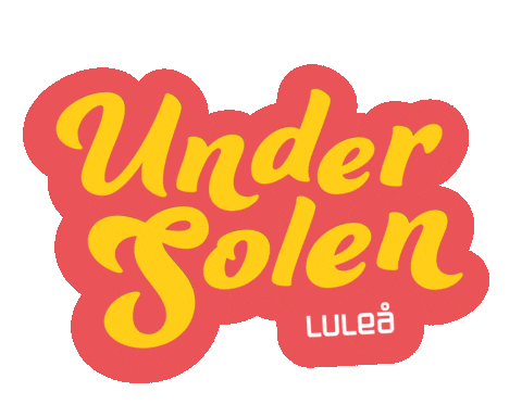 Undersolen Sticker by Luleå Sweden