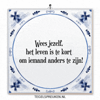 Nl Ontspanning GIF by Tegelspreuken.nl
