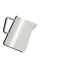 Coffee Latte Sticker by Green Child Magazine