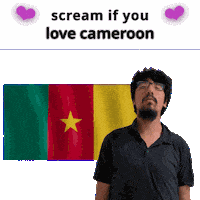 Cameroon Flag Cm Sticker