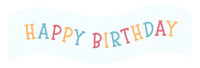 Happy Birthday Sticker by Bel Diniz