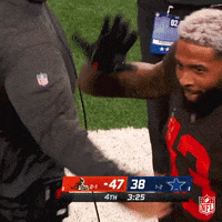 High Five Regular Season GIF by NFL