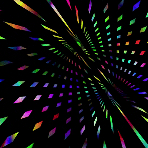 Op Art Rainbow GIF by Joe Winograd