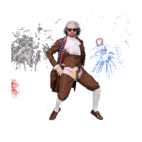 Independence Day America Sticker