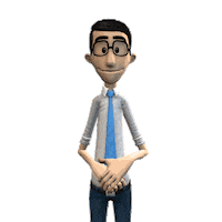 sign language goodbye Sticker by Hand Talk