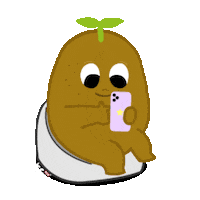 Instagram Sitting Sticker by K Fry My