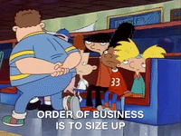 hey arnold nick splat GIF