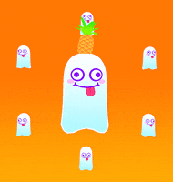 Halloween Ghost GIF by Michael Shillingburg