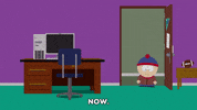 stan marsh football GIF by South Park 