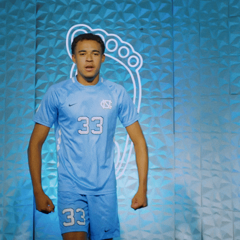 University Of North Carolina Soccer GIF by UNC Tar Heels