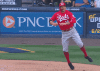 Pumped Up Baseball GIF by Cincinnati Reds