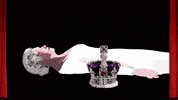 Queen Elizabeth Royalty GIF by Barbara Pozzi