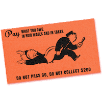 Tax The Rich Sticker by INTO ACTION