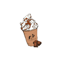 Chocolate Drinks Sticker by factoryandco