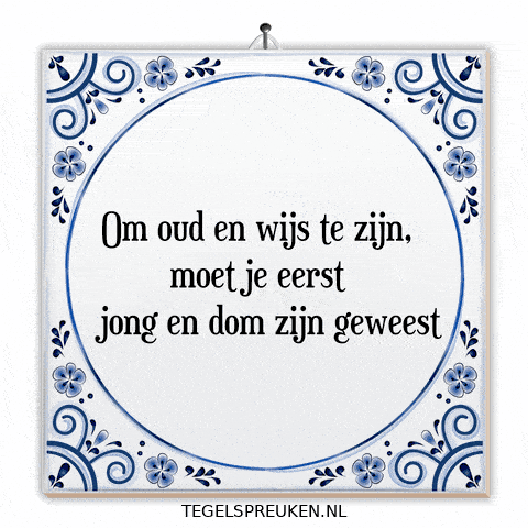 Humor Dom GIF by Tegelspreuken.nl