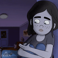 LittleDemonFX fire power teen chrissy GIF