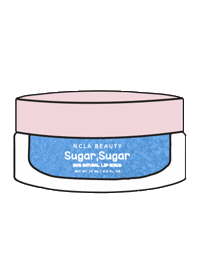 Lip Scrub Sticker by NCLA Beauty