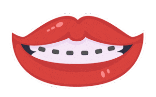 Love Your Smile Braces Sticker by Orthodontic Associates