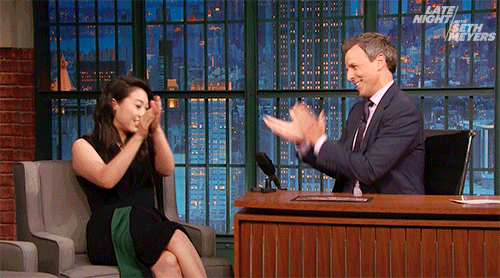 seth meyers applause GIF by Late Night with Seth Meyers