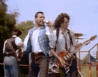 freddie mercury queen GIF