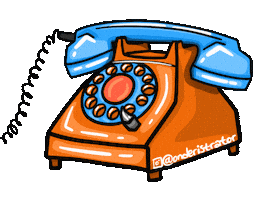 Call Me Art Sticker