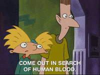 hey arnold nicksplat GIF