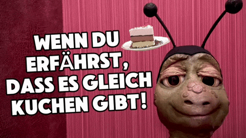 SaschaGrammel giphyattribution essen kaffee kuchen GIF