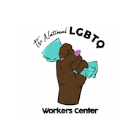 Workers Center Sticker by NLWC